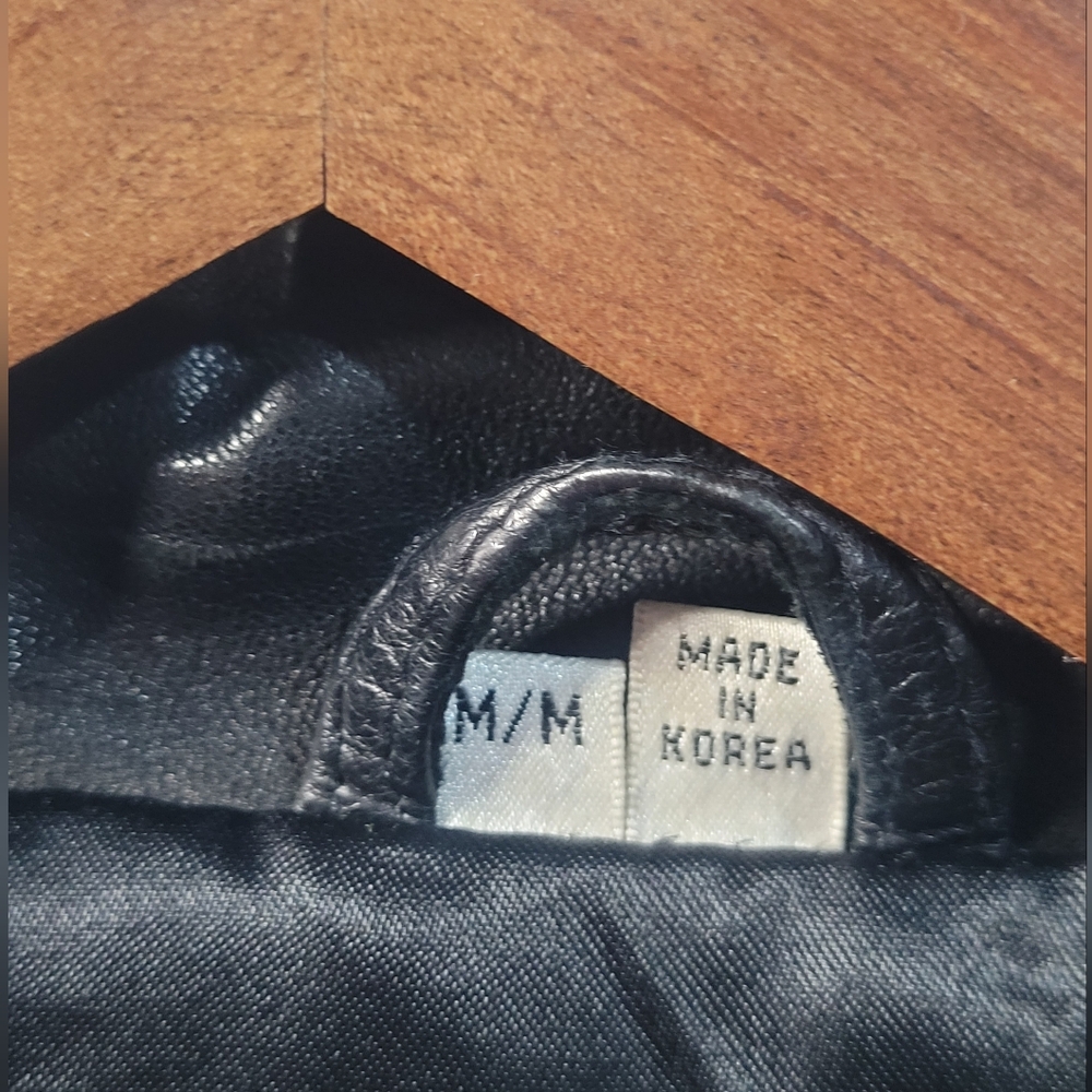 Andrew Marc Vintage Men's Black Leather Jacket - Picture 2 of 10